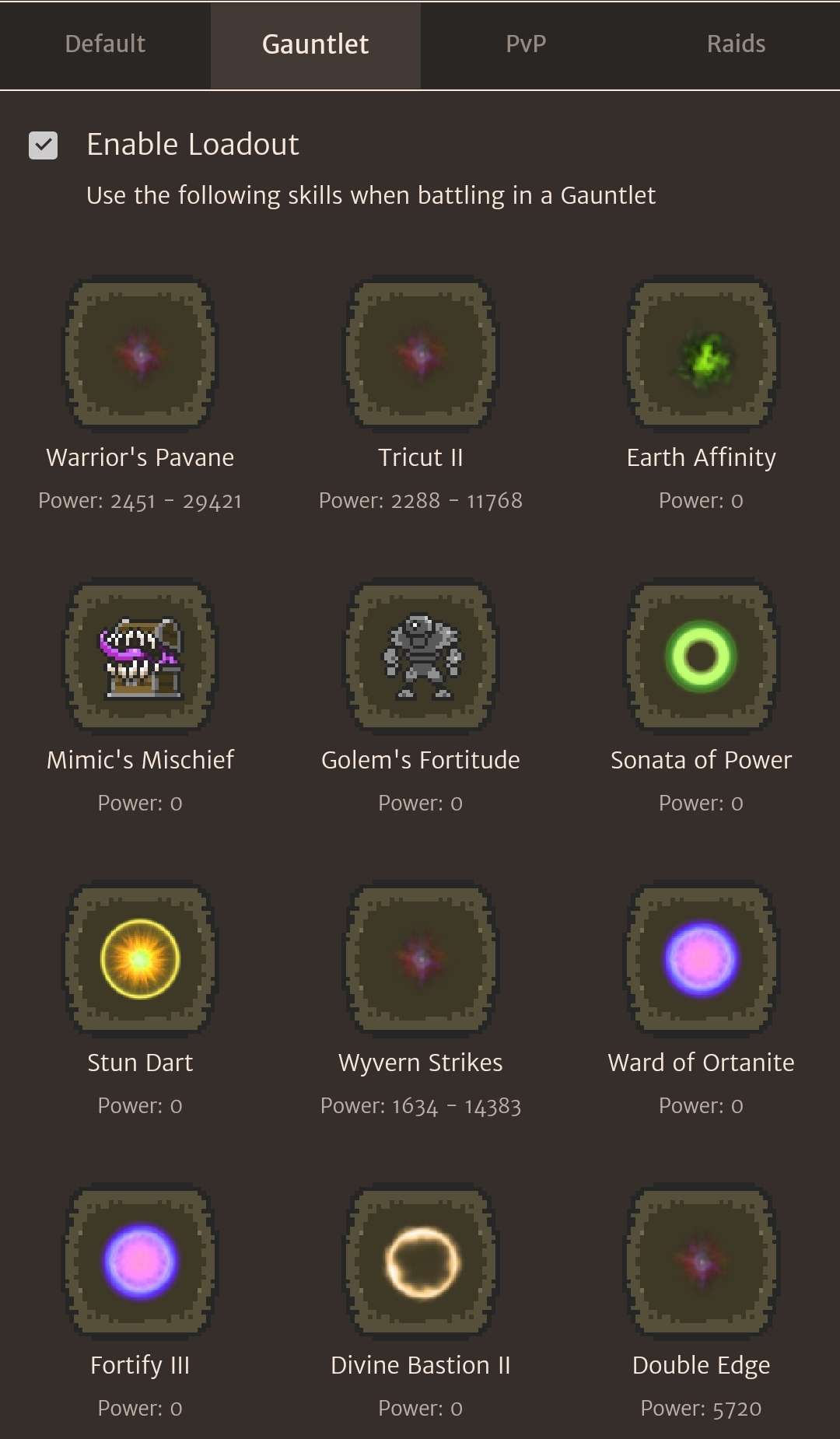 Realm start guide Dungeon skills